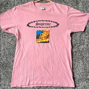 Supreme Brand Burning Monk Shirt Custom